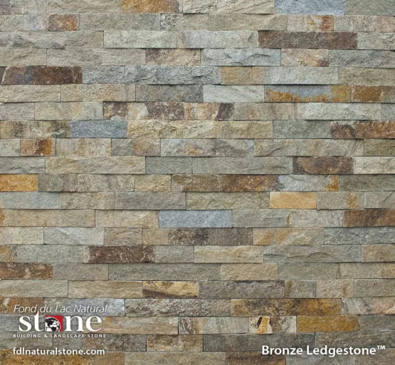 Fond du Lac - Bronze Ledgestone