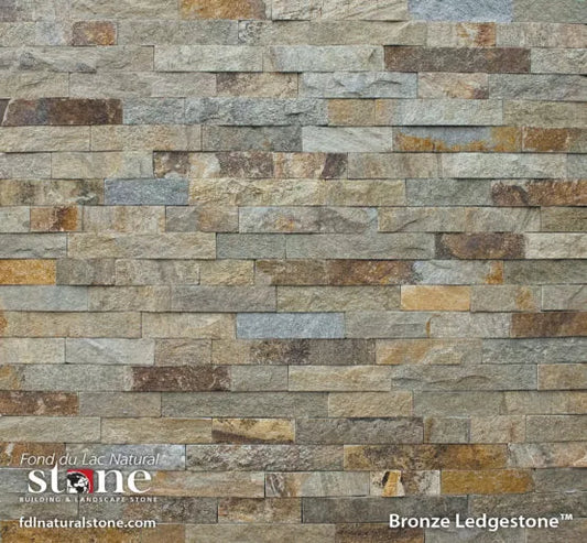 Fond du Lac - Bronze Ledgestone