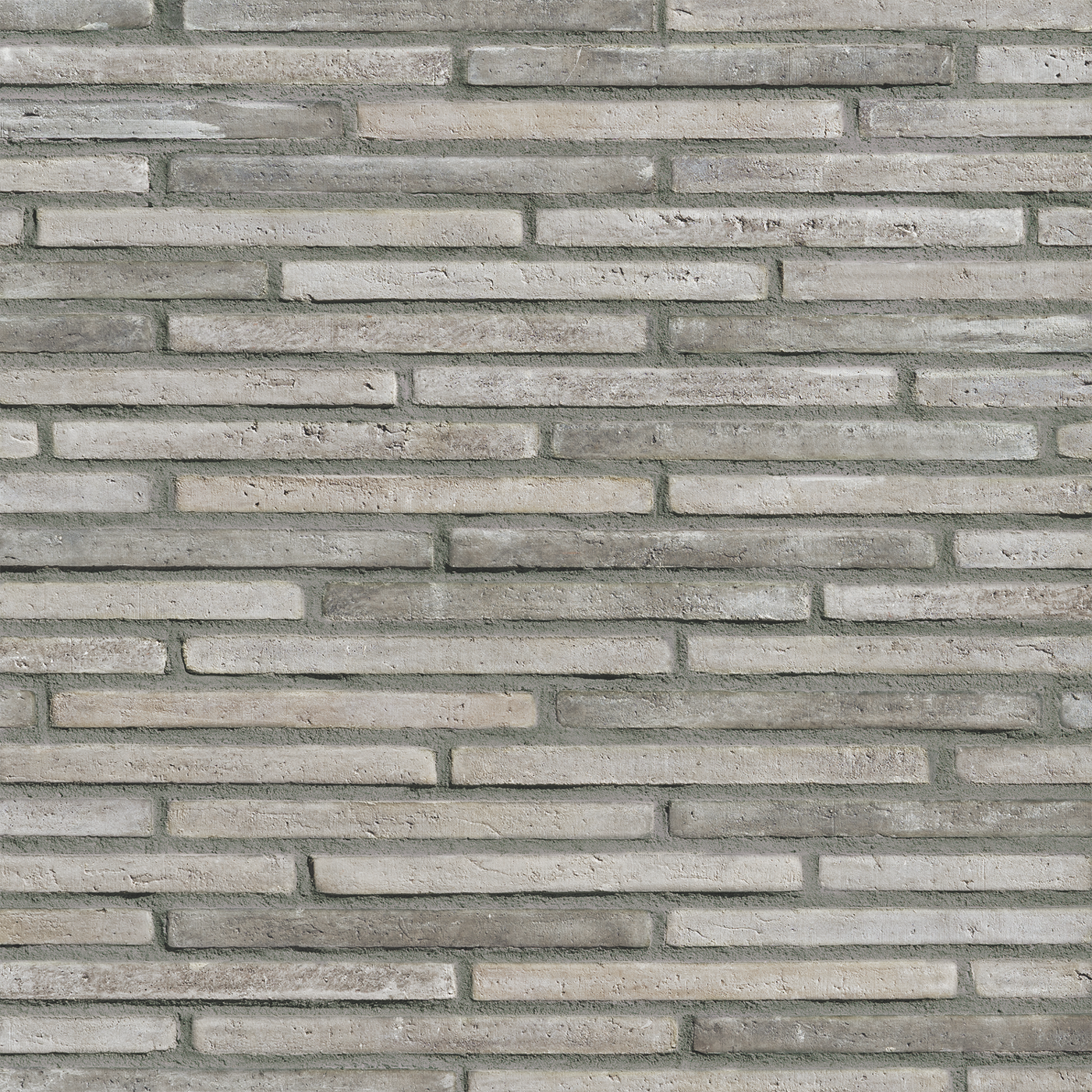 Pattern of gray rectangular bricks