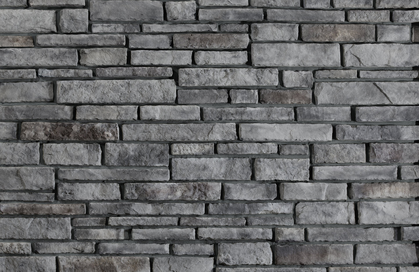 Pattern of gray stone bricks