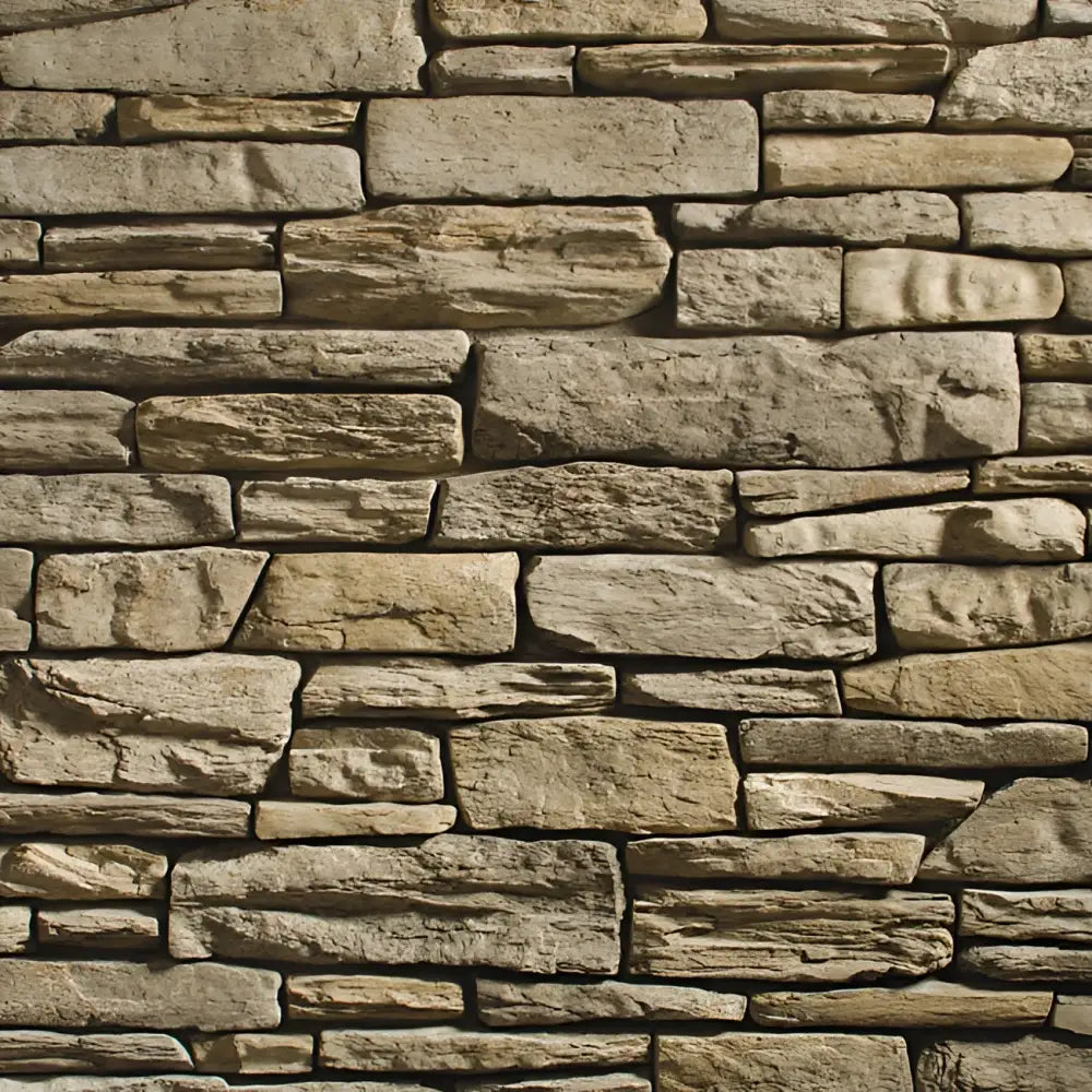 Handcrafted stone ledge inspired by mountain lion trails, featuring a rugged natural texture and earthy tones from Creative Mines®.