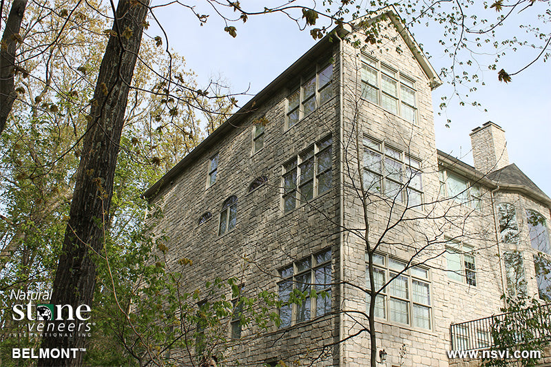 Fond du Lac - Belmont natural stone in a completed project