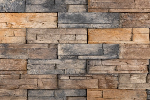 Sunset Stone - Crested Butte Stacked Stone, 3-inch panels
