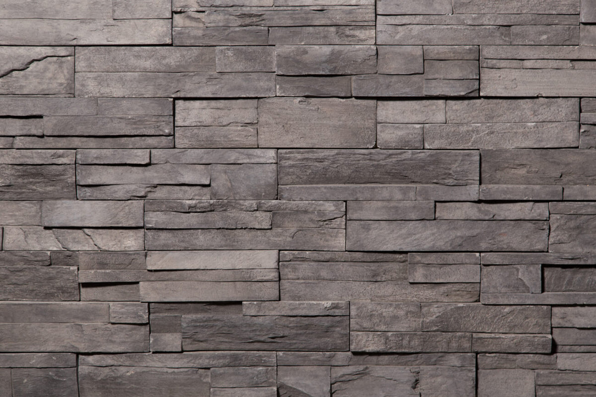 Sunset Stone - Del Norte Stacked Stone, 3-inch panels
