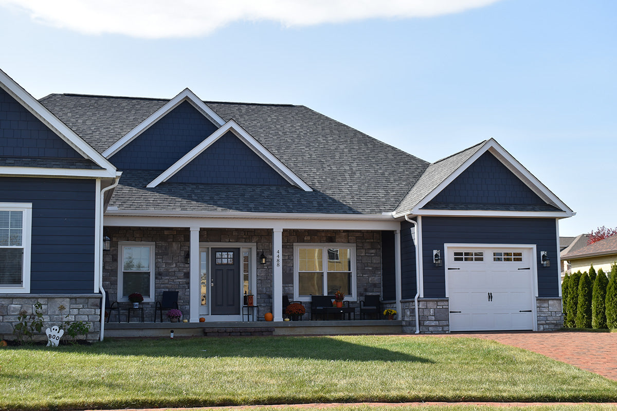 House with Southern Limestone