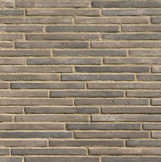 Pattern of gray bricks arranged in a brick pattern