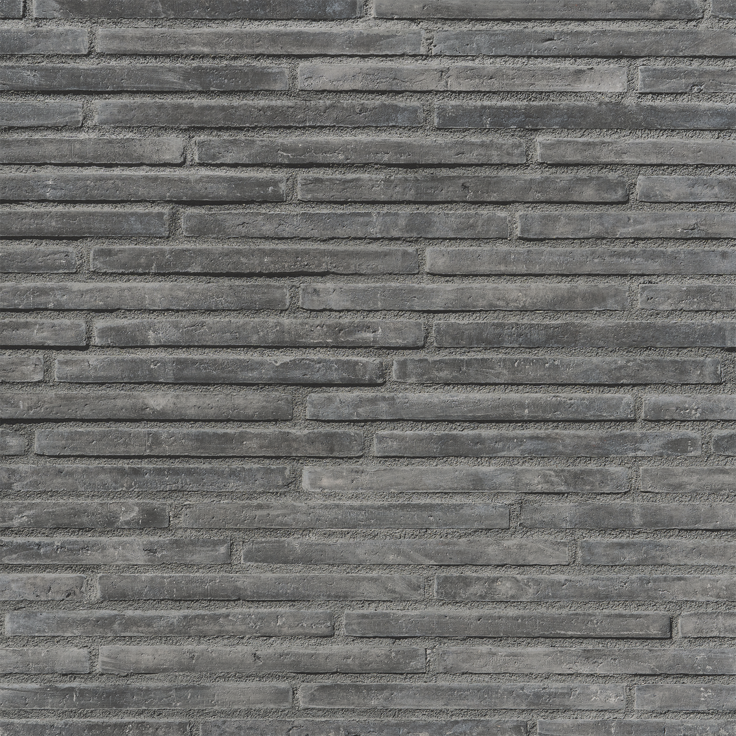 Pattern of gray rectangular stones arranged in a grid