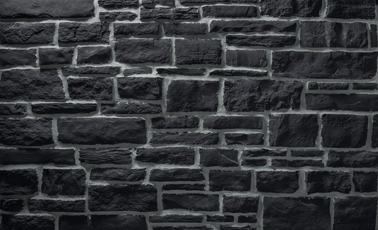 Dark stone wall texture