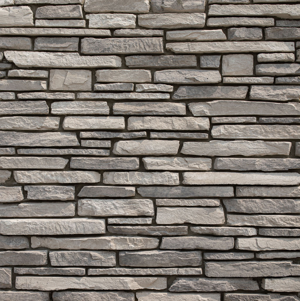 Pattern of gray stone bricks