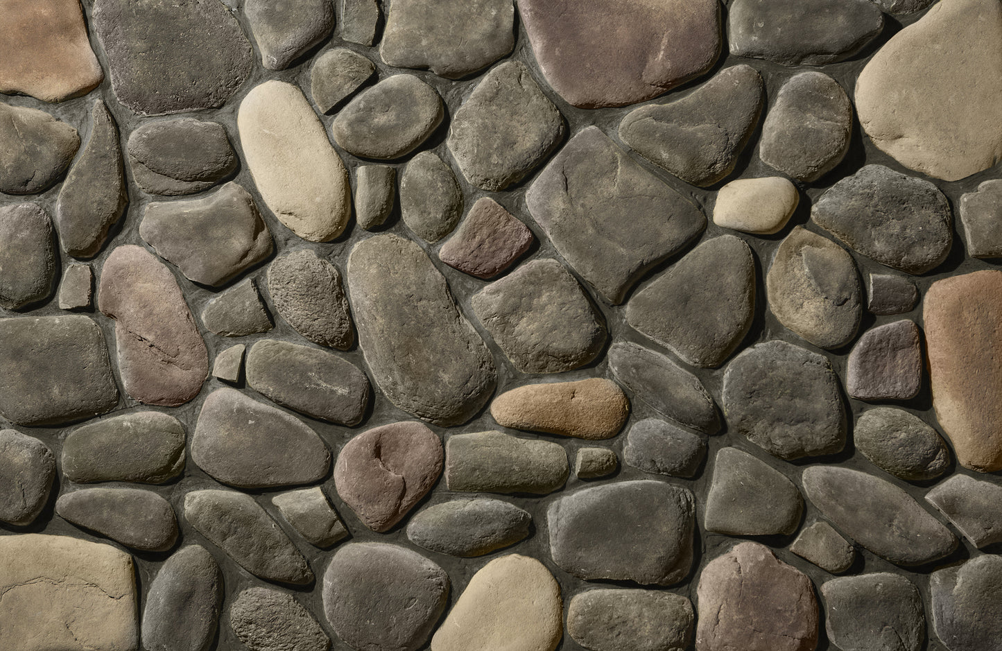 Pattern of Michigan River Rock