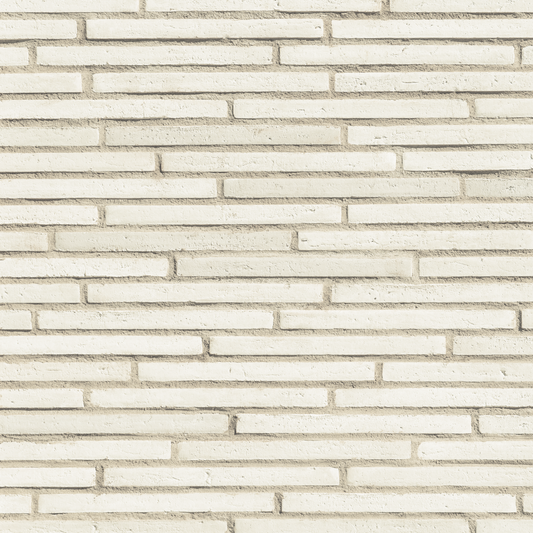 Pattern of light beige rectangular tiles