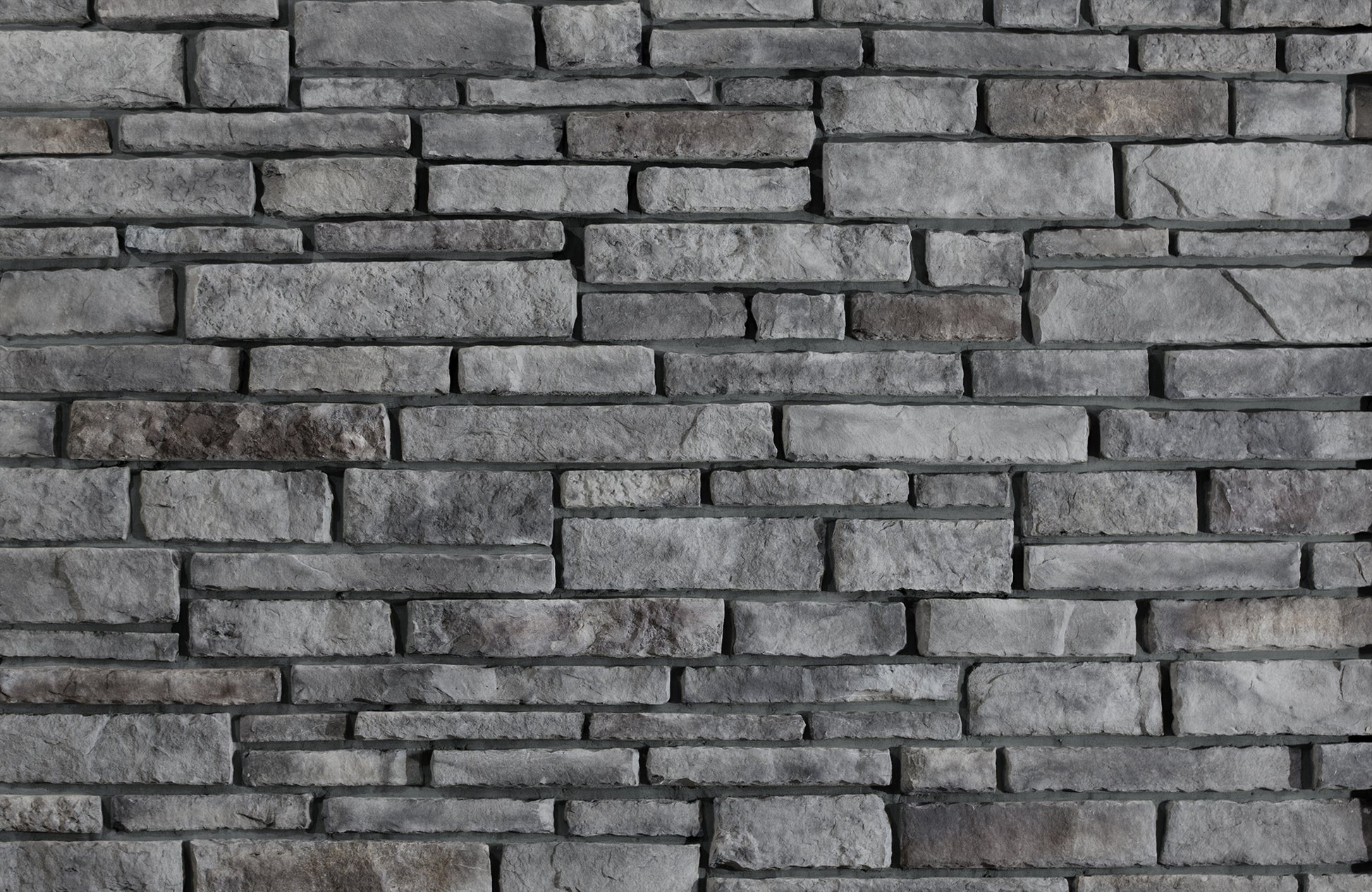 Pattern of gray stone bricks