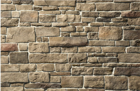 Pattern of stone bricks in a wall