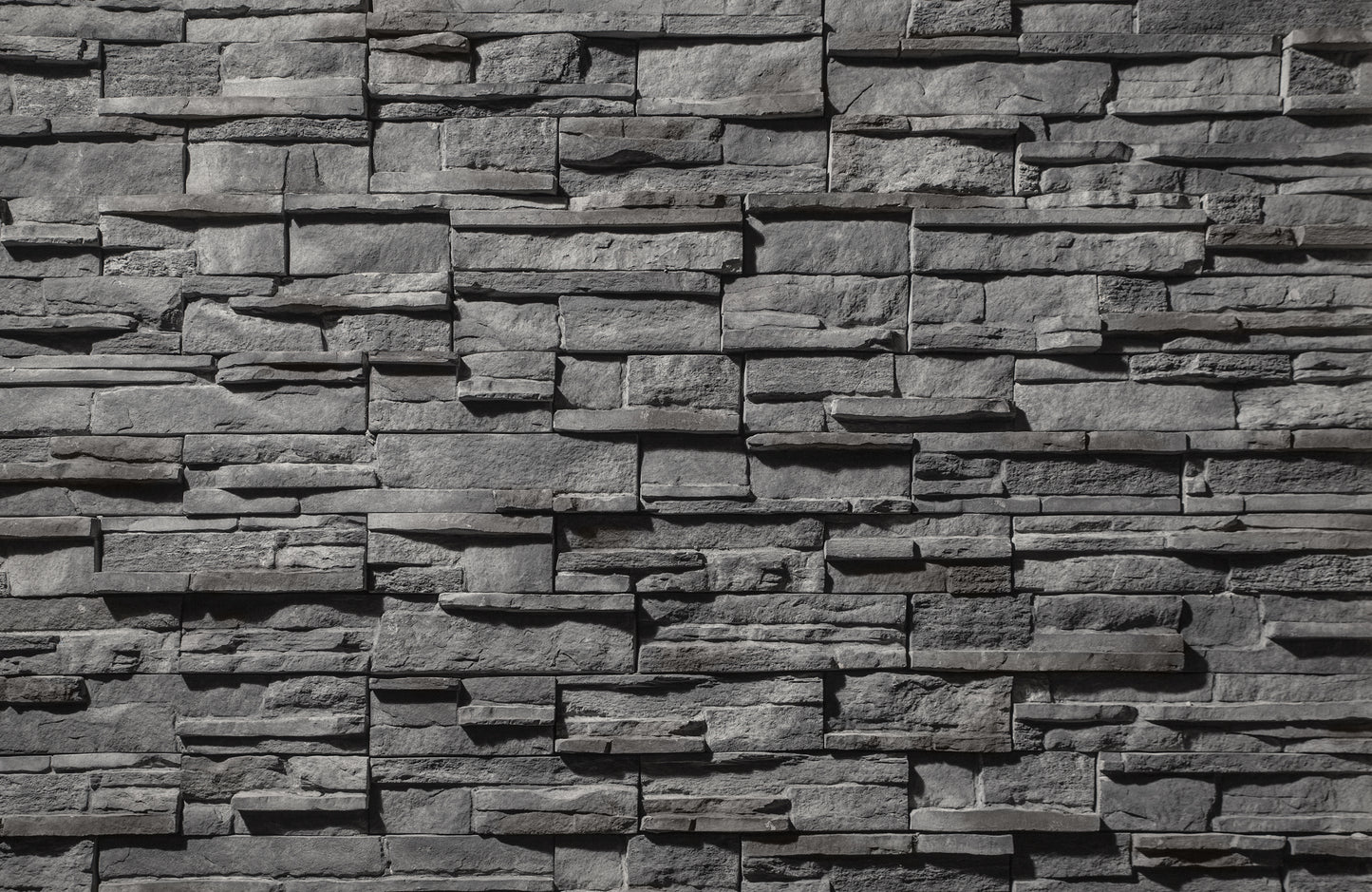 Pattern of stacked stone bricks in a wall