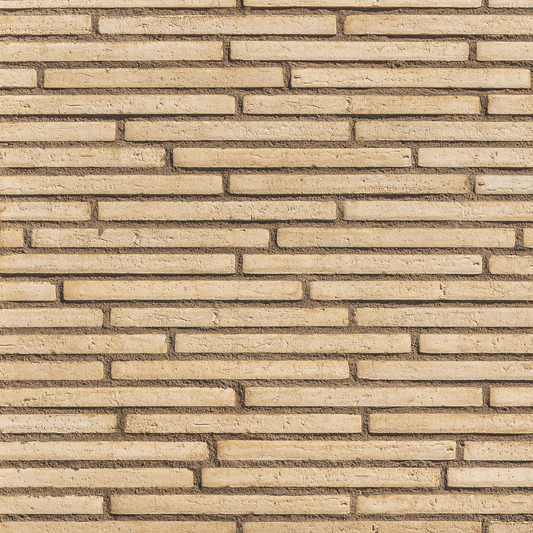 Beige brick wall pattern
