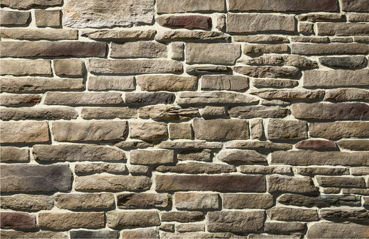 Pattern of stone bricks in a wall