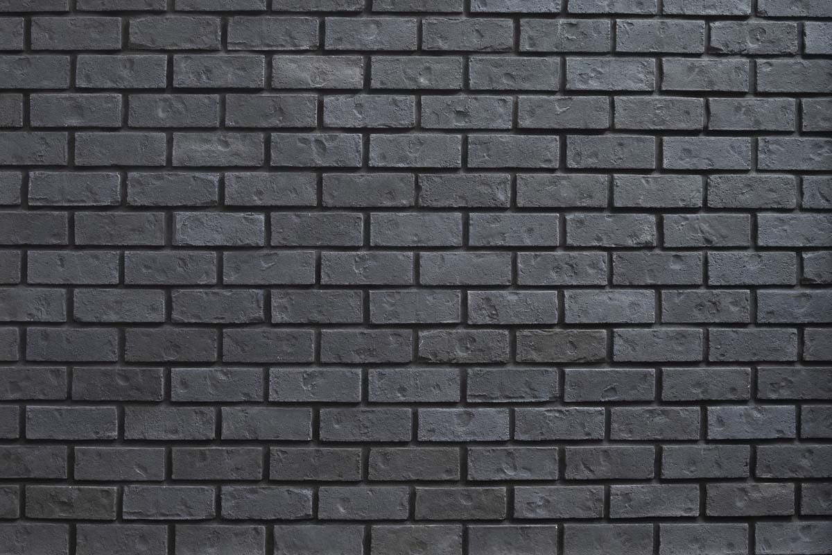 Pattern of dark gray bricks