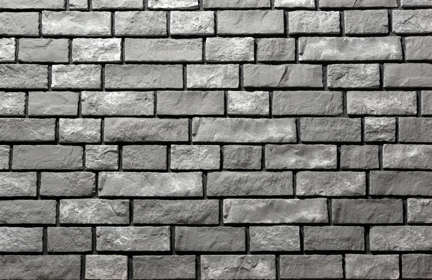 Pattern of gray stone bricks