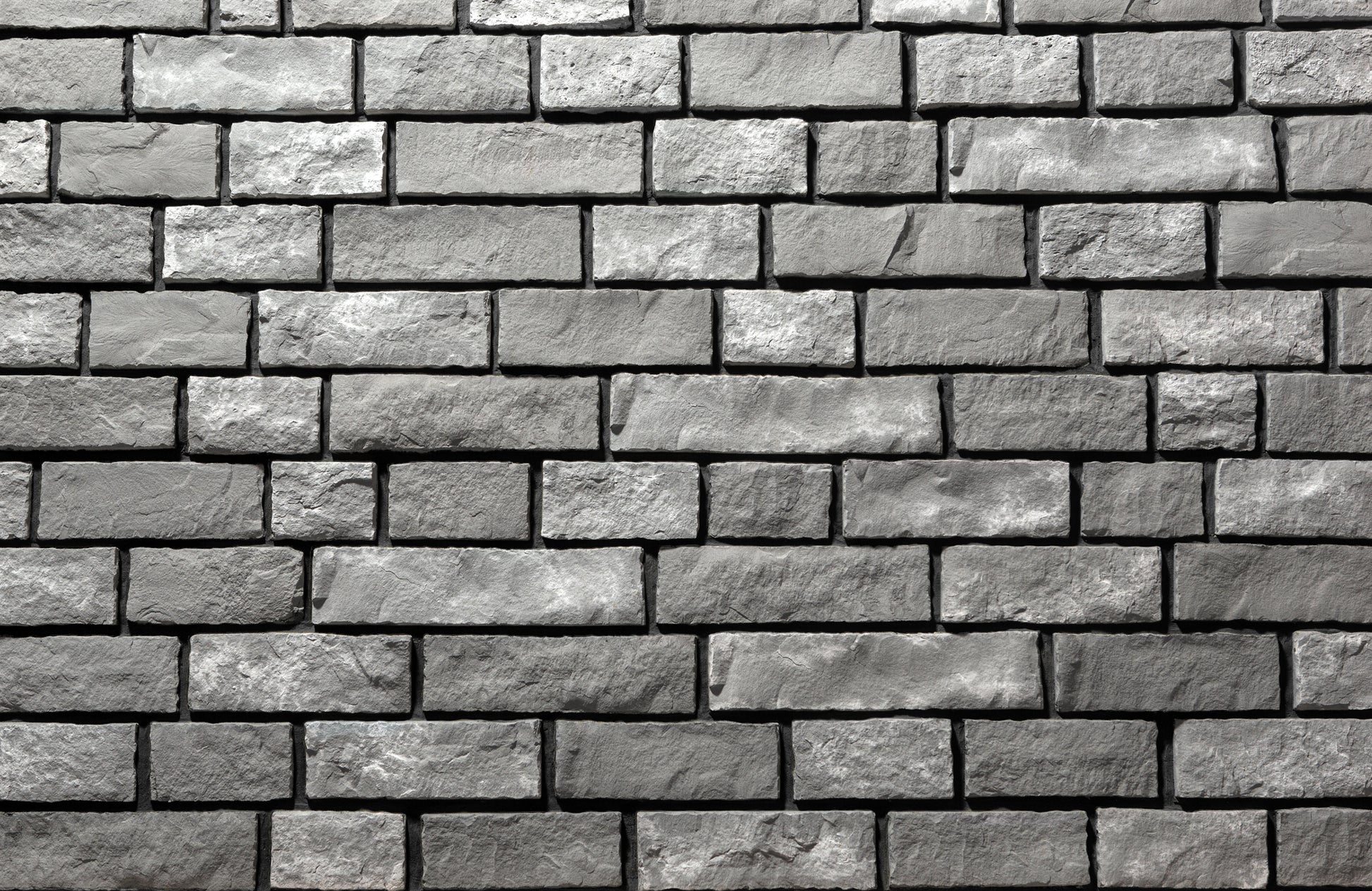 Pattern of gray stone bricks