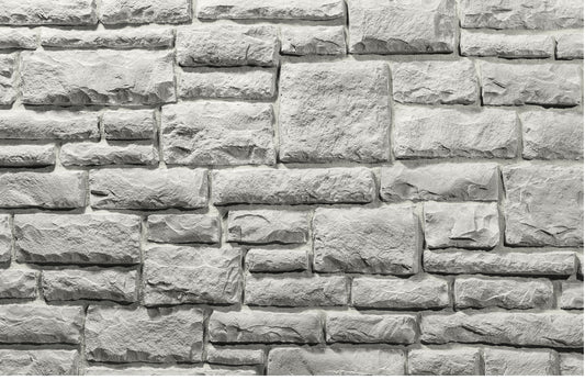 Textured stone wall pattern