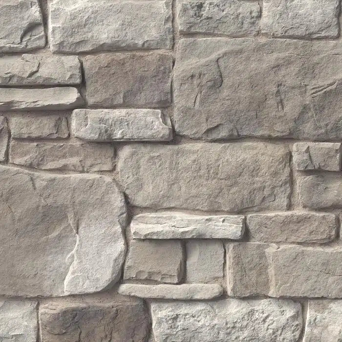 Casa Di Sassi Bella Blend veneer featuring blended neutral stone tones, natural textured surfaces, and classic masonry character.