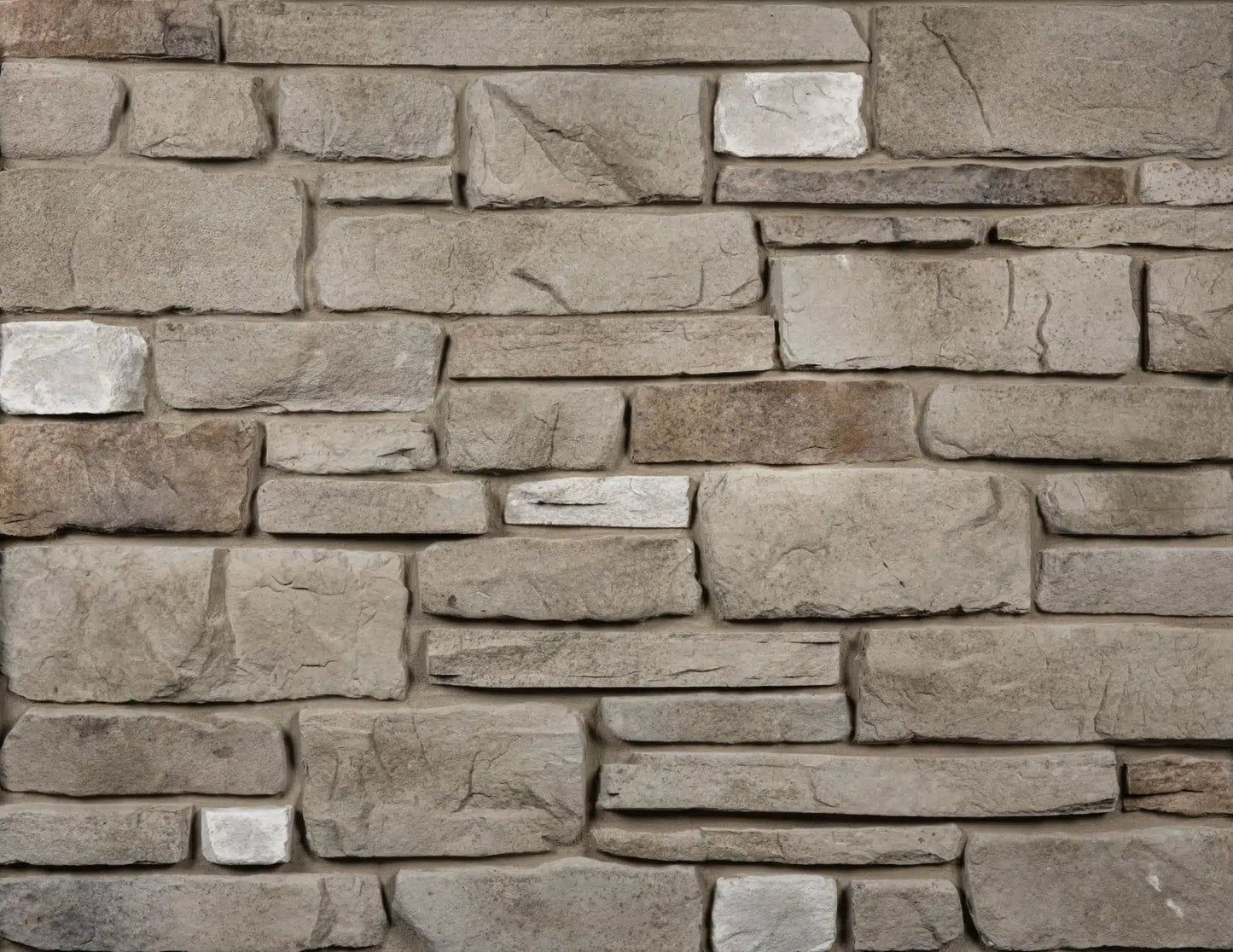 Casa Di Sassi Bella Ledgestone veneer featuring stacked stone texture, soft neutral tones, and refined natural stone character.