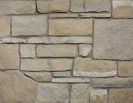 Casa Di Sassi Bolzano Blend veneer featuring warm earth-tone stone colors, natural textured surfaces, and classic masonry character