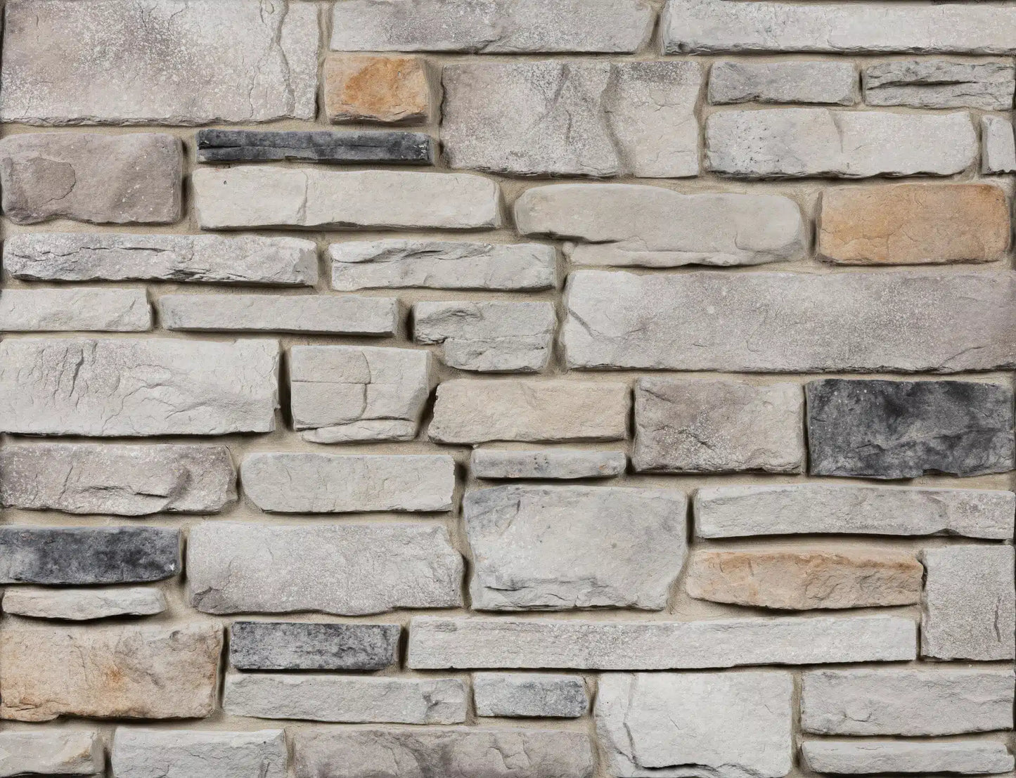 Casa Di Sassi Cremona Ledgestone veneer featuring warm cream tones, stacked stone texture, and refined natural stone character