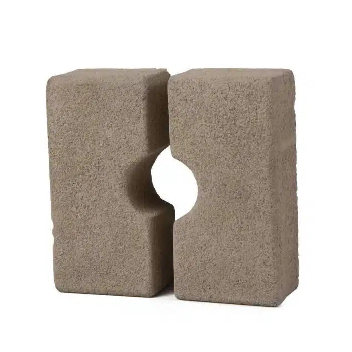 Casa Di Sassi Hose Bibs featuring neutral-toned stone detailing designed to seamlessly integrate exterior water connections into masonry walls