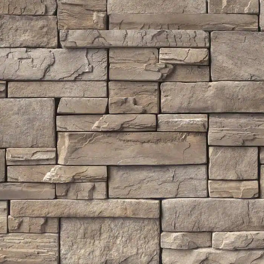Casa Di Sassi Matera EZ Ledge veneer featuring warm limestone tones, linear stacked stone profile, and classic European architectural texture