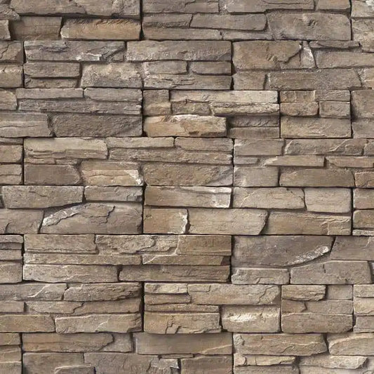 Casa Di Sassi Matera Kwik Stack veneer featuring warm limestone tones, layered stacked stone profile, and classic European architectural texture