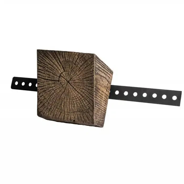 Casa Di Sassi - Wood Grain 60’’ Mantle - Brown Bracket