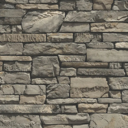 Handcrafted stone peak ledge with deep, earthy tones and rugged texture inspired by high-elevation stone, part of the Creative Mines® collection.