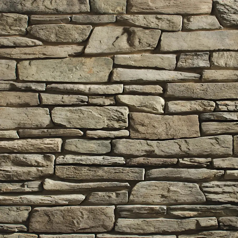 Creative Mines Greentea Craft Trail Ledge stone veneer featuring soft green and sage tones, layered ledgestone texture, and organic architectural character.