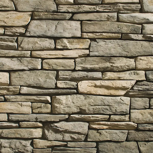 Creative Mines Tortoiseshell Craft Trail Ledge stone veneer featuring warm brown tones, layered ledgestone texture, and natural architectural character.