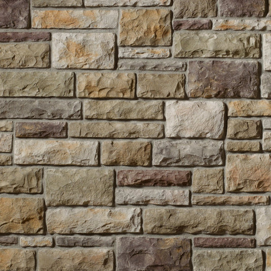 Cultured Stone Bucks County Limestone veneer featuring warm neutral tones, refined limestone texture, and timeless natural stone character.