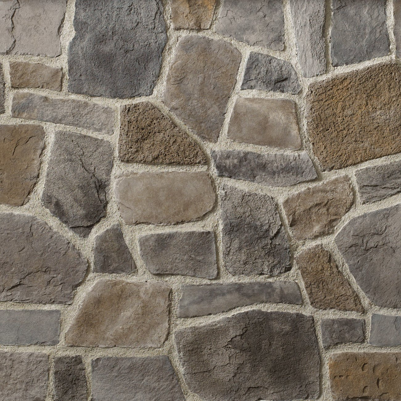 Cultured Stone Palisades Ancient Villa Ledgestone veneer featuring warm Mediterranean tones, layered stacked texture, and Old World dimensional stone character.