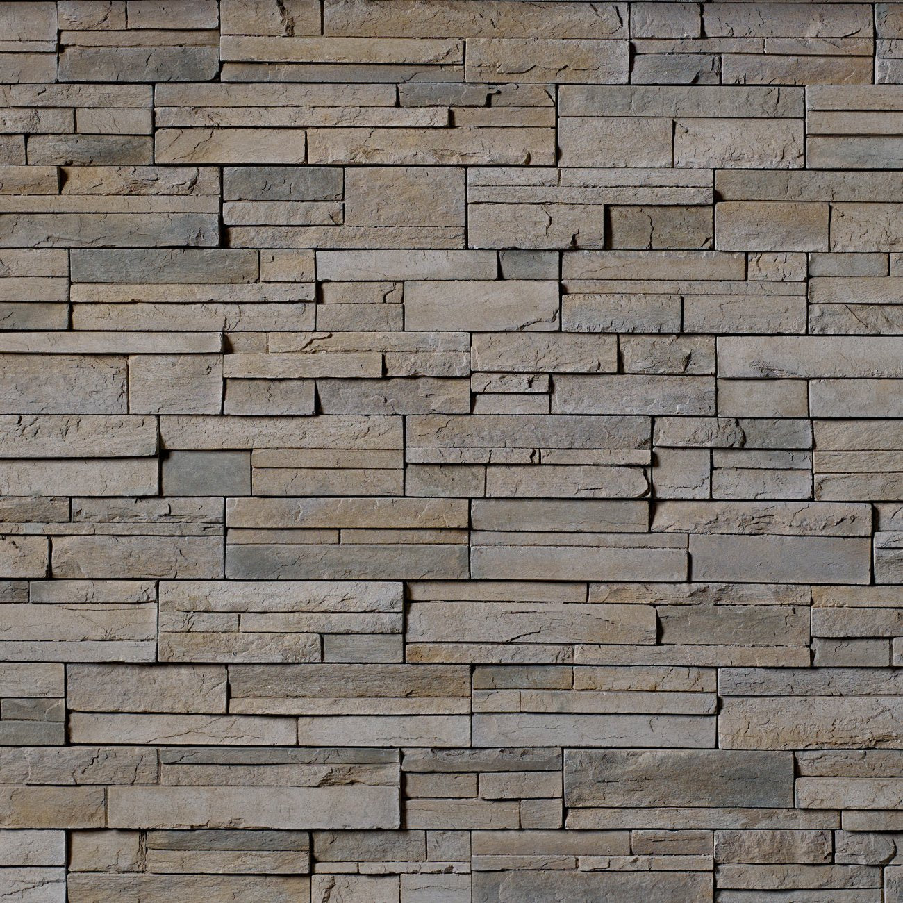 Cultured Stone Shale Pro-Fit Ledgestone veneer featuring deep slate tones, stacked layered texture, and rugged natural stone character in panel form.