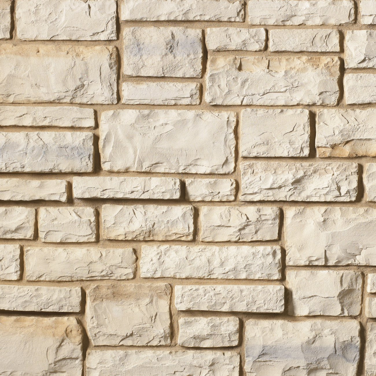 Cultured Stone Texas Cream Cobblefield stone veneer featuring warm cream and buff tones, classic cobblestone texture, and inviting Old World masonry character.