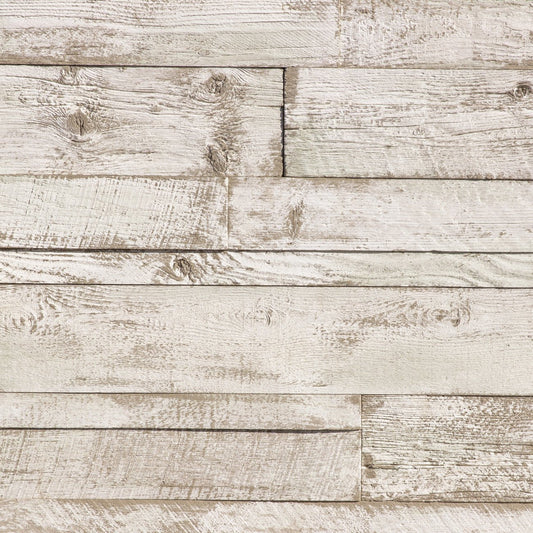 Eldorado Dawnwood Vintage Ranch panels with weathered wood texture in warm tan and soft gray tones