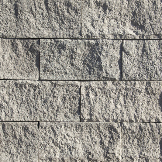 Eldorado Granite Spire Ridgetop18 panels in cool gray and charcoal granite tones with chiseled, layered texture
