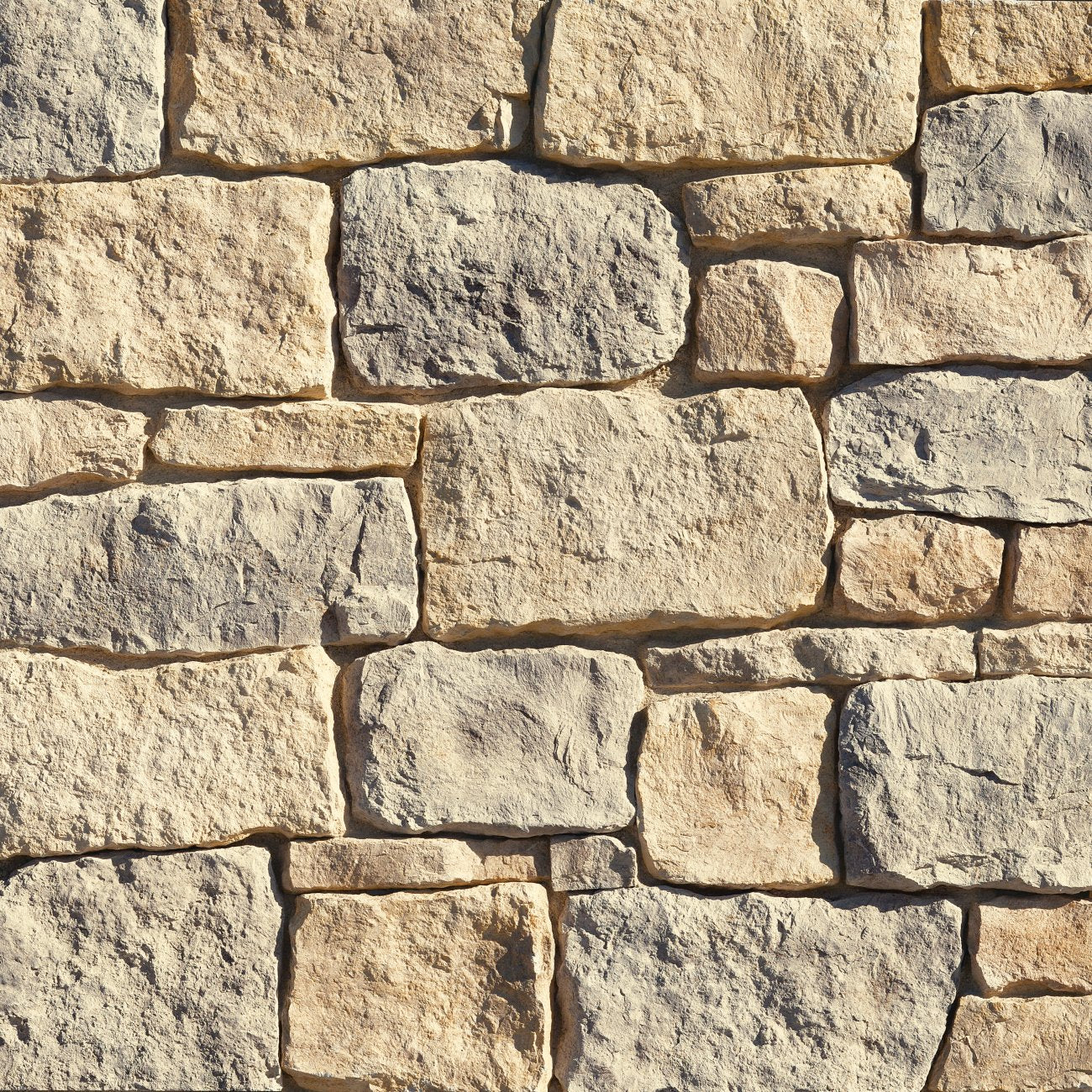 Eldorado Vineyard Trail RoughCut stone in cool grays with rugged, hand-chiseled texture