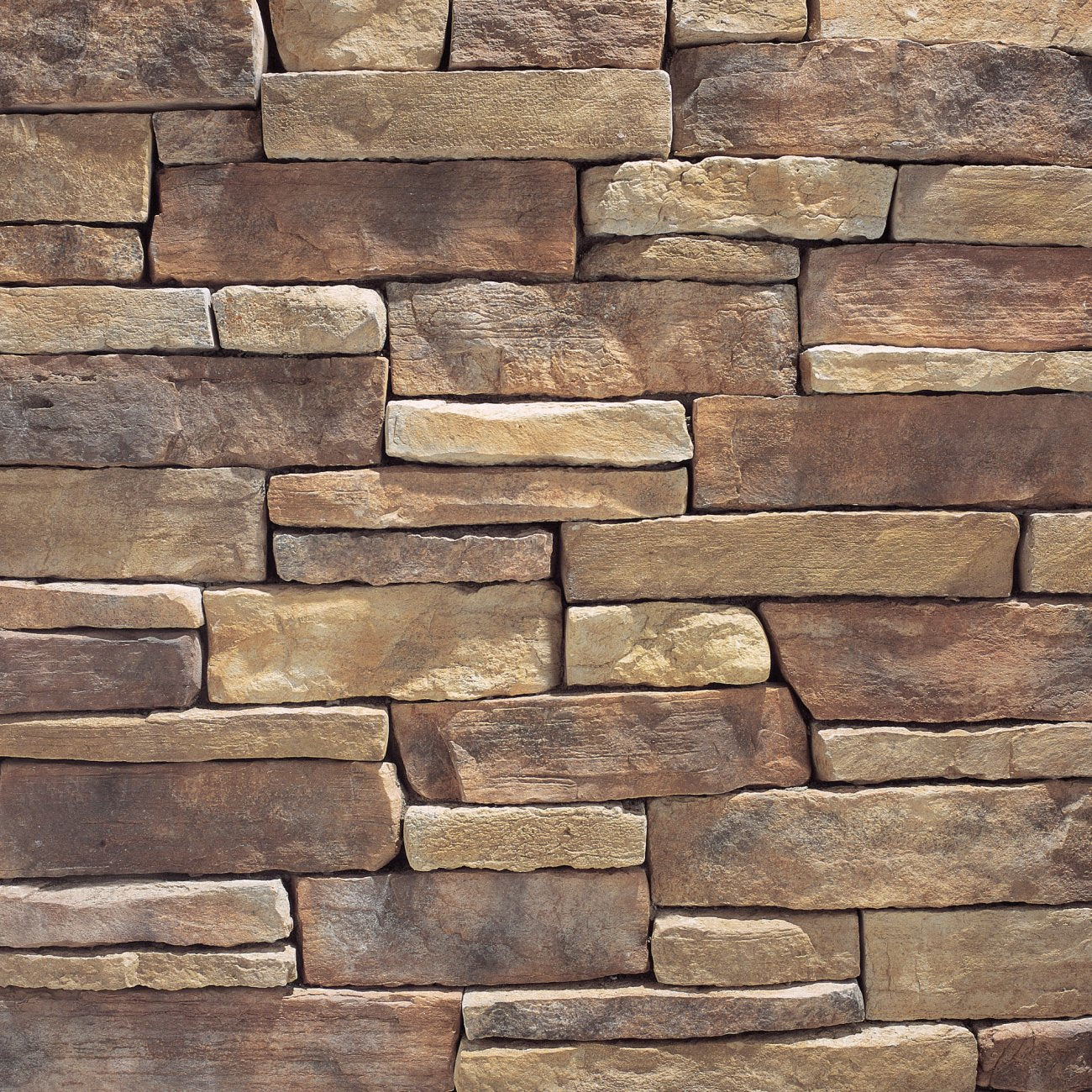 Eldorado Yukon Mountain Ledge stone in deep charcoal and cool gray tones with rugged hand-split texture