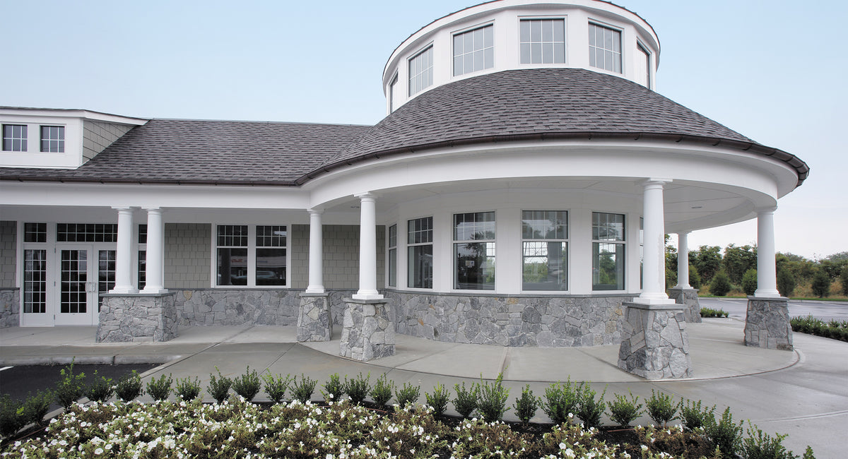 Fond du Lac - Bluewater natural stone in a completed project