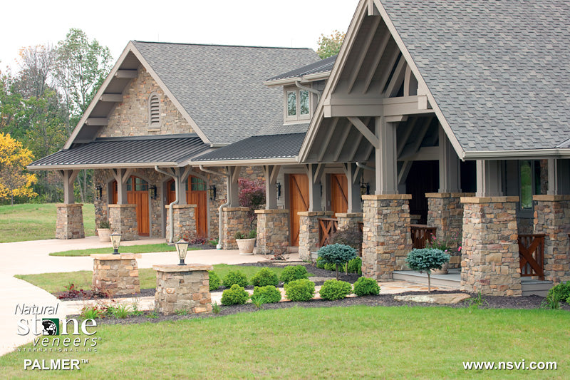 Fond du Lac - Palmer natural stone in a completed project