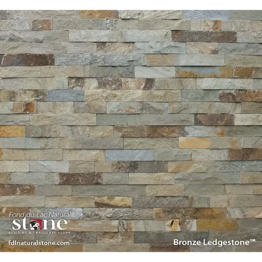 Fond du Lac - Bronze Ledgestone