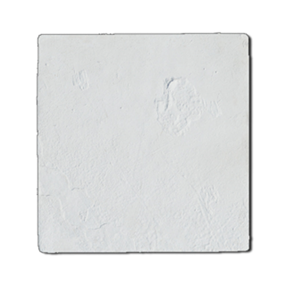 Rectangular stone tile with a textured surface on a white background