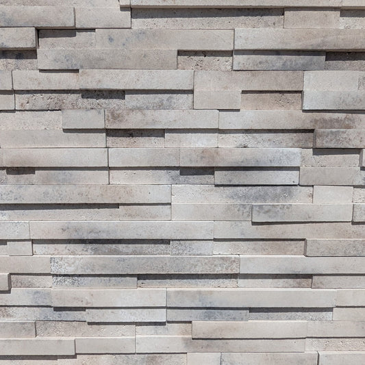 Prestige Siesta Designer Cut stone veneer with clean linear design