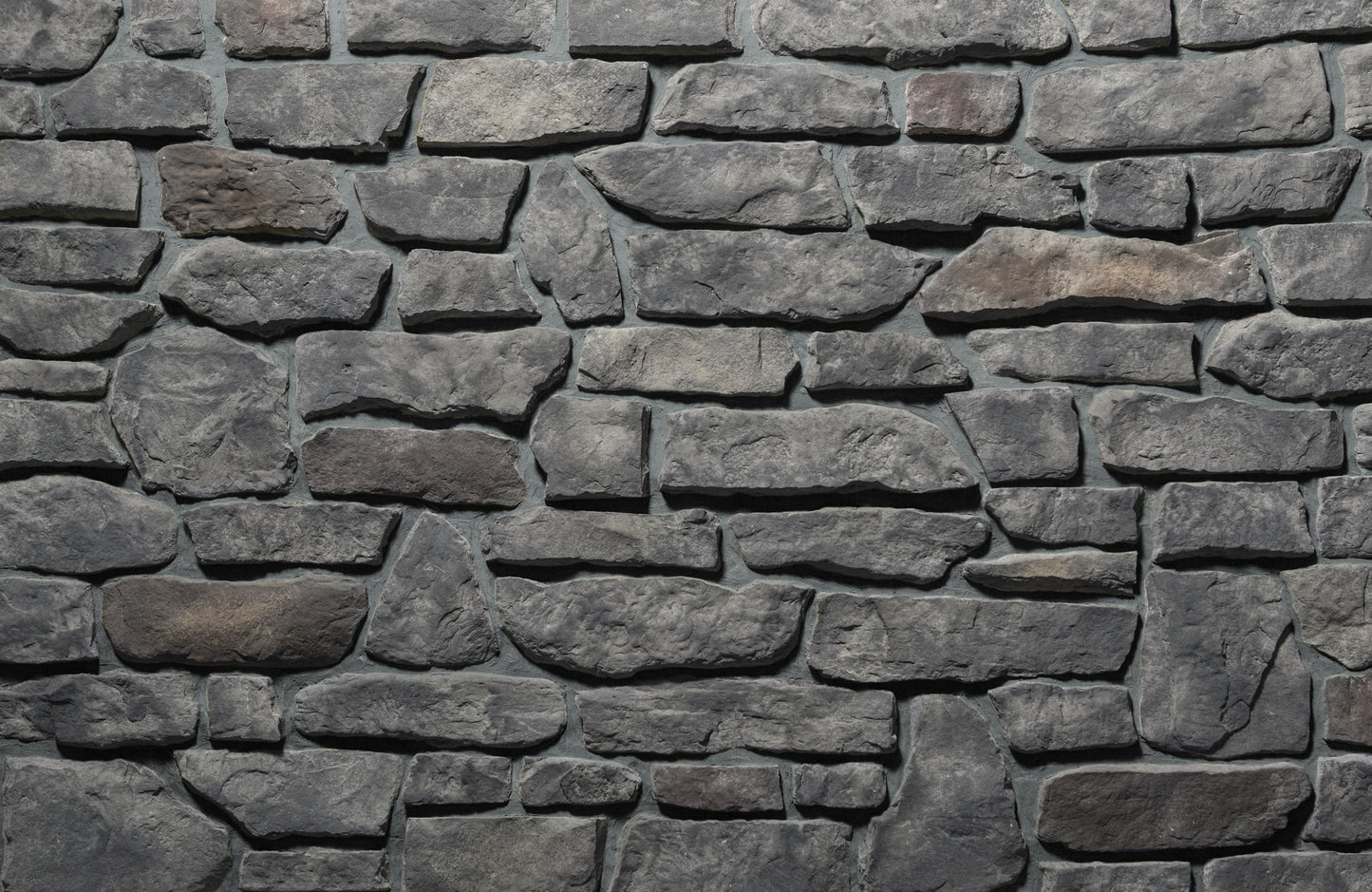 Pattern of gray stone bricks