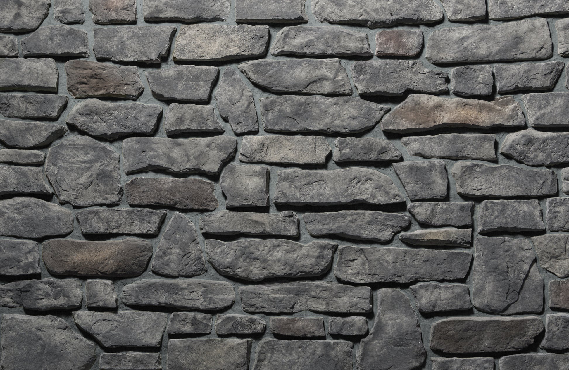 Pattern of gray stone bricks